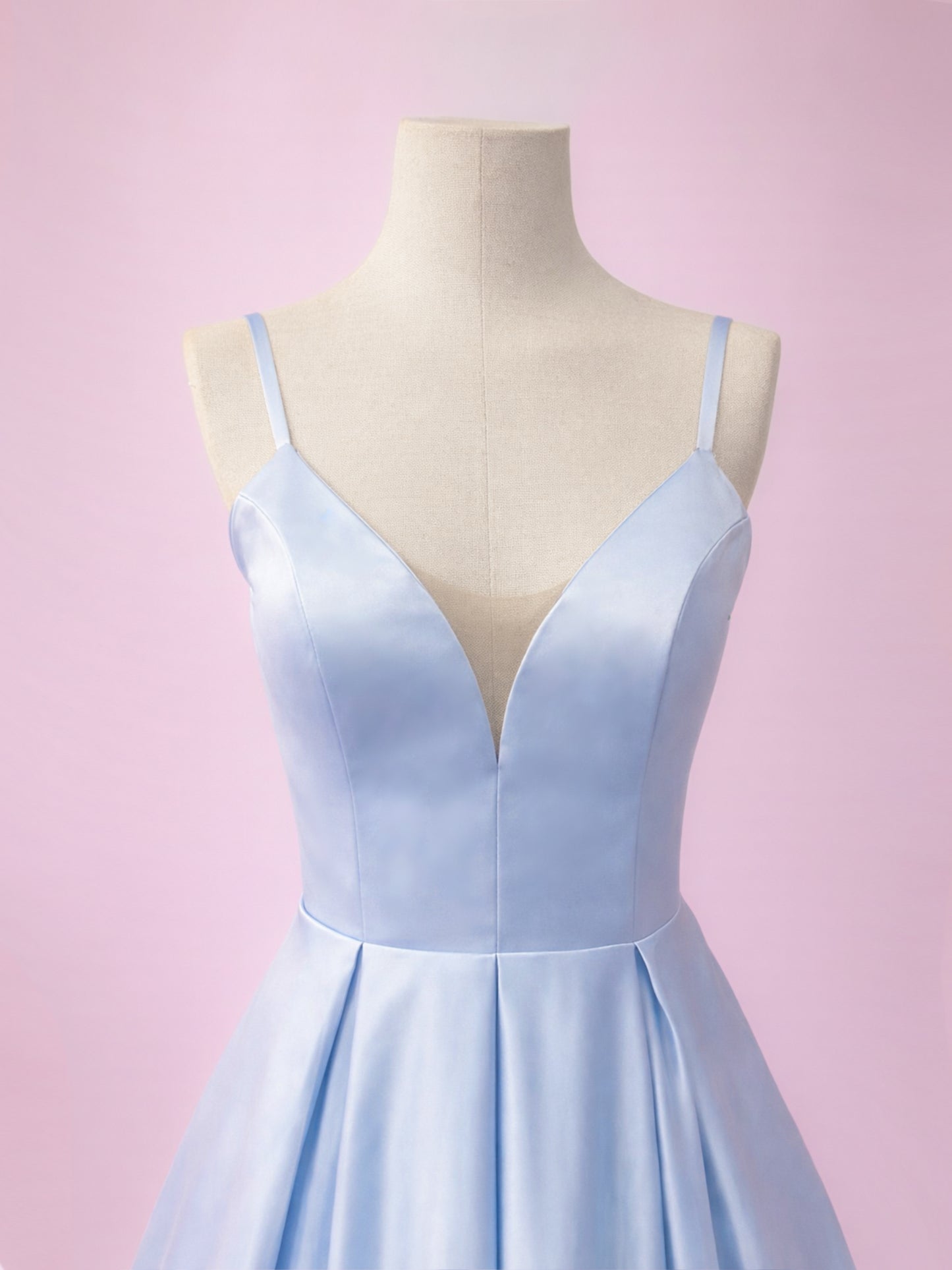 Vestido Andrea azul cielo talla 10-12