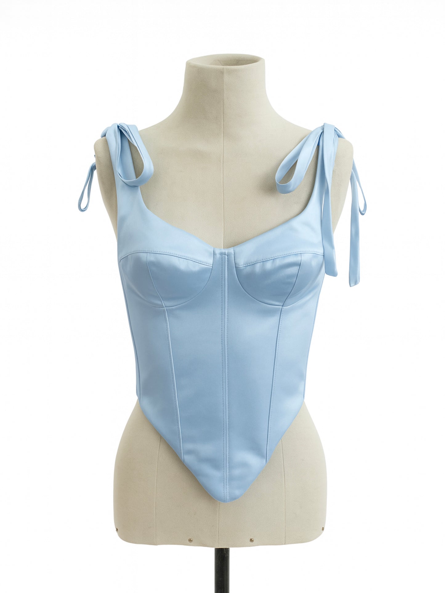 Bustier Pavlova azul cielo talla 4-6