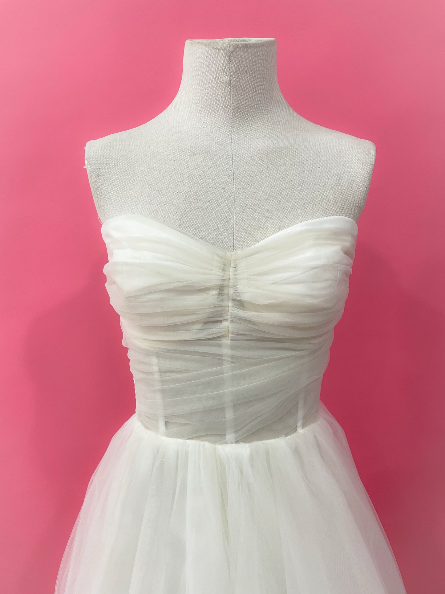 Muestra Vestido Dafne marfil talla 12-14