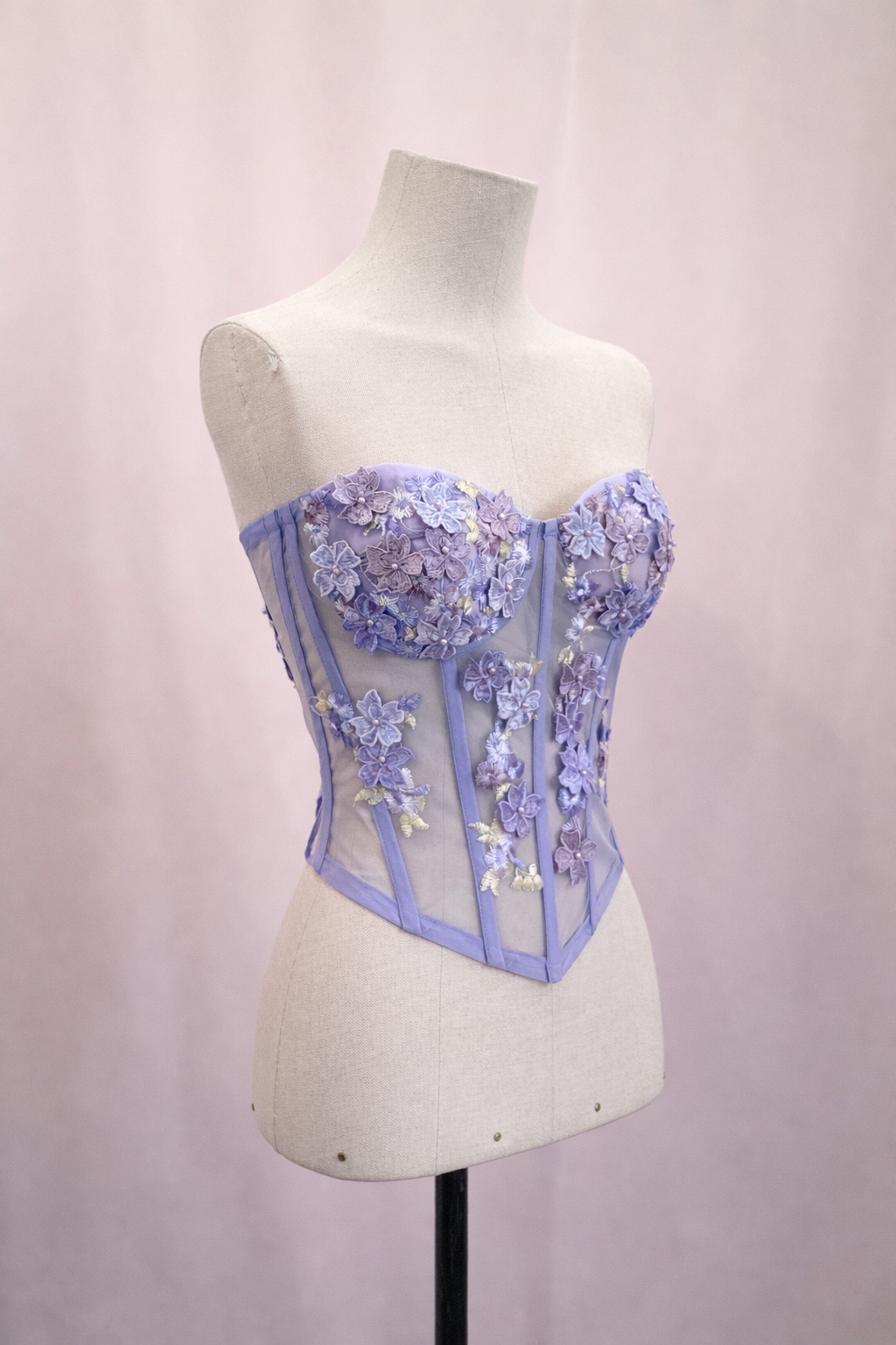 Bustier de Hortensias