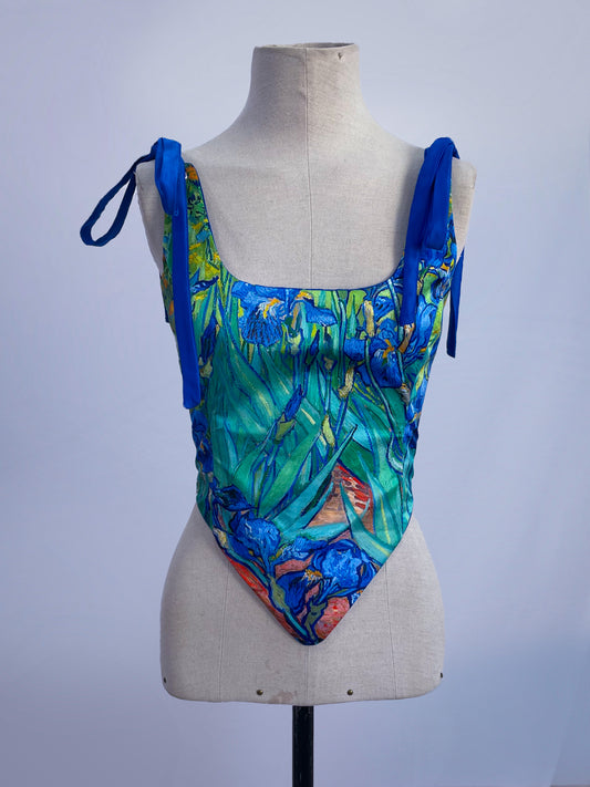 Corset Poliana Lirios (made to order)