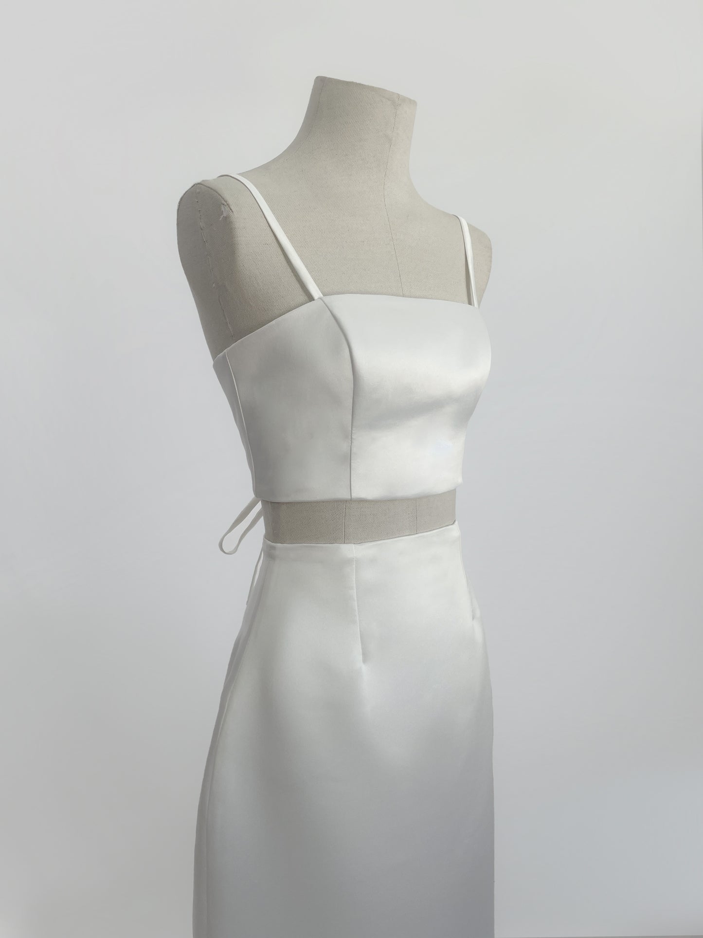 Set Top y Falda Clavel Larga