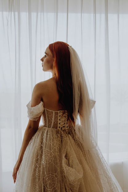 Vestido de novia de Telarañas (Preventa)