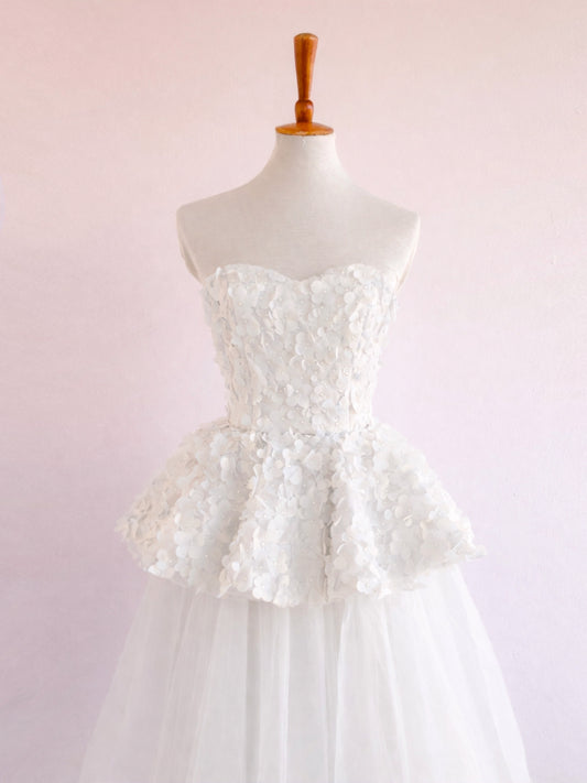 Vestido de hortensias