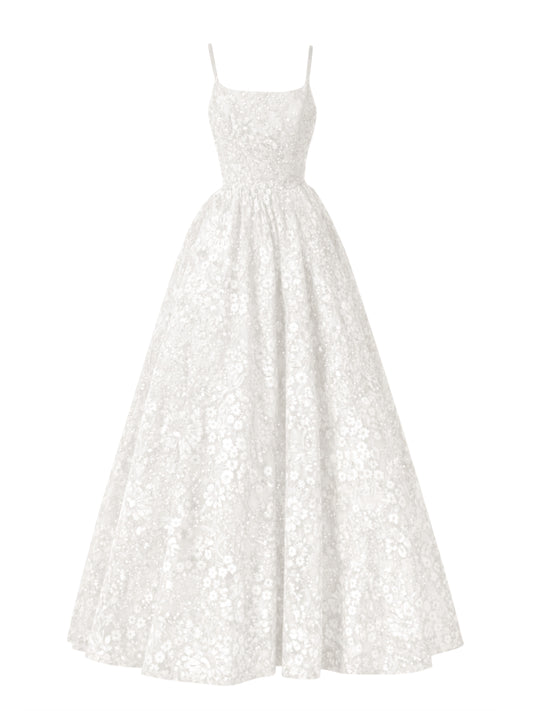 Vestido Catrina Crisantemos Novias