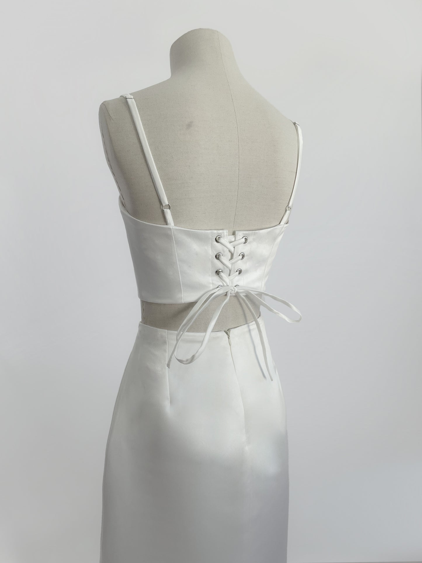 Set Top y Falda Clavel Larga
