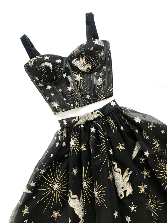 Bustier de constelaciones (Made to order)