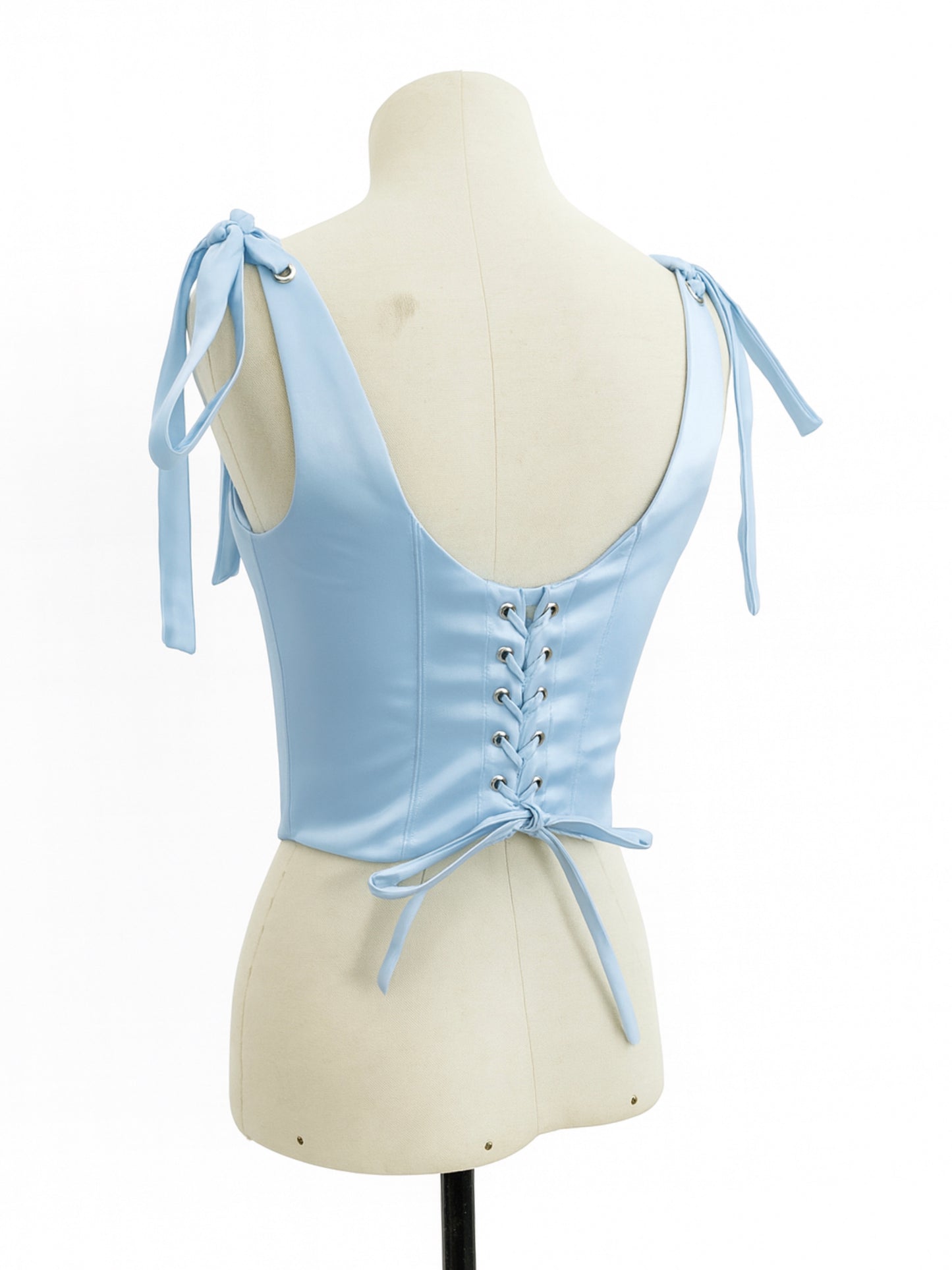 Bustier Pavlova azul cielo talla 8-10