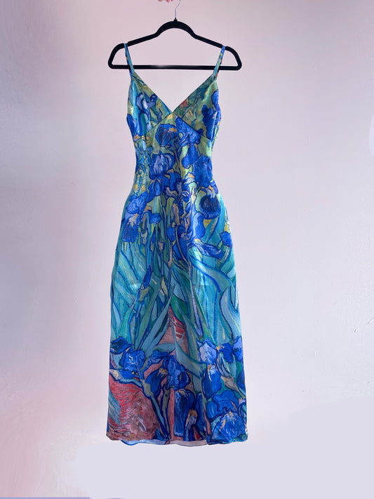 Vestido Celine Lirios (Made to order)