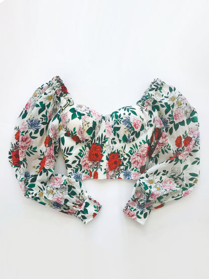 Bustier Rosana marfil talla 6–8 (Made to order)