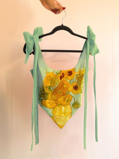 Corset Poliana Girasoles (made to order)