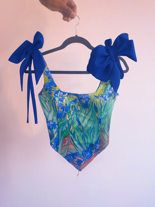 Corset Poliana Lirios (made to order)