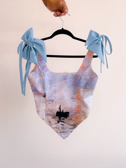 Corset Poliana Amanecer (made to order)
