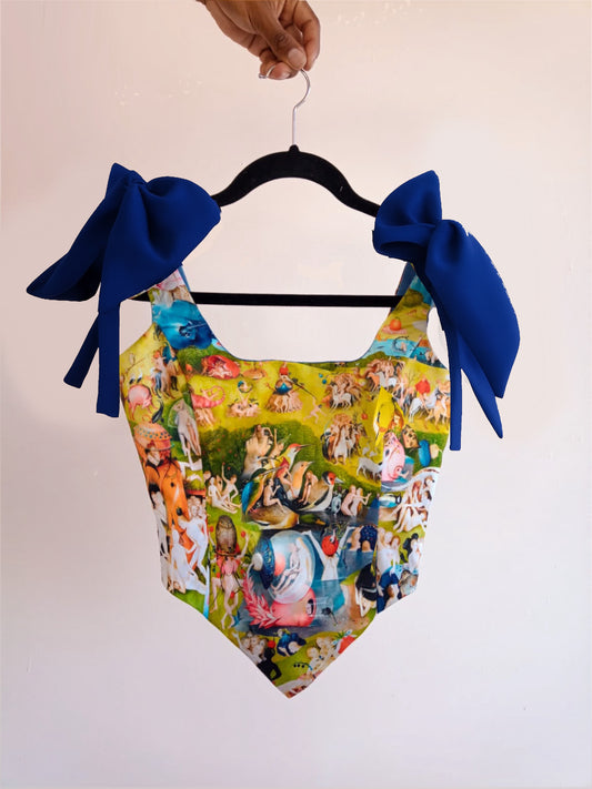 Corset Poliana Jardín (made to order)