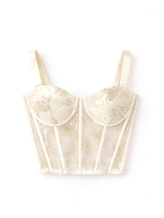 Ivory Constellation Bustier Size 8-10