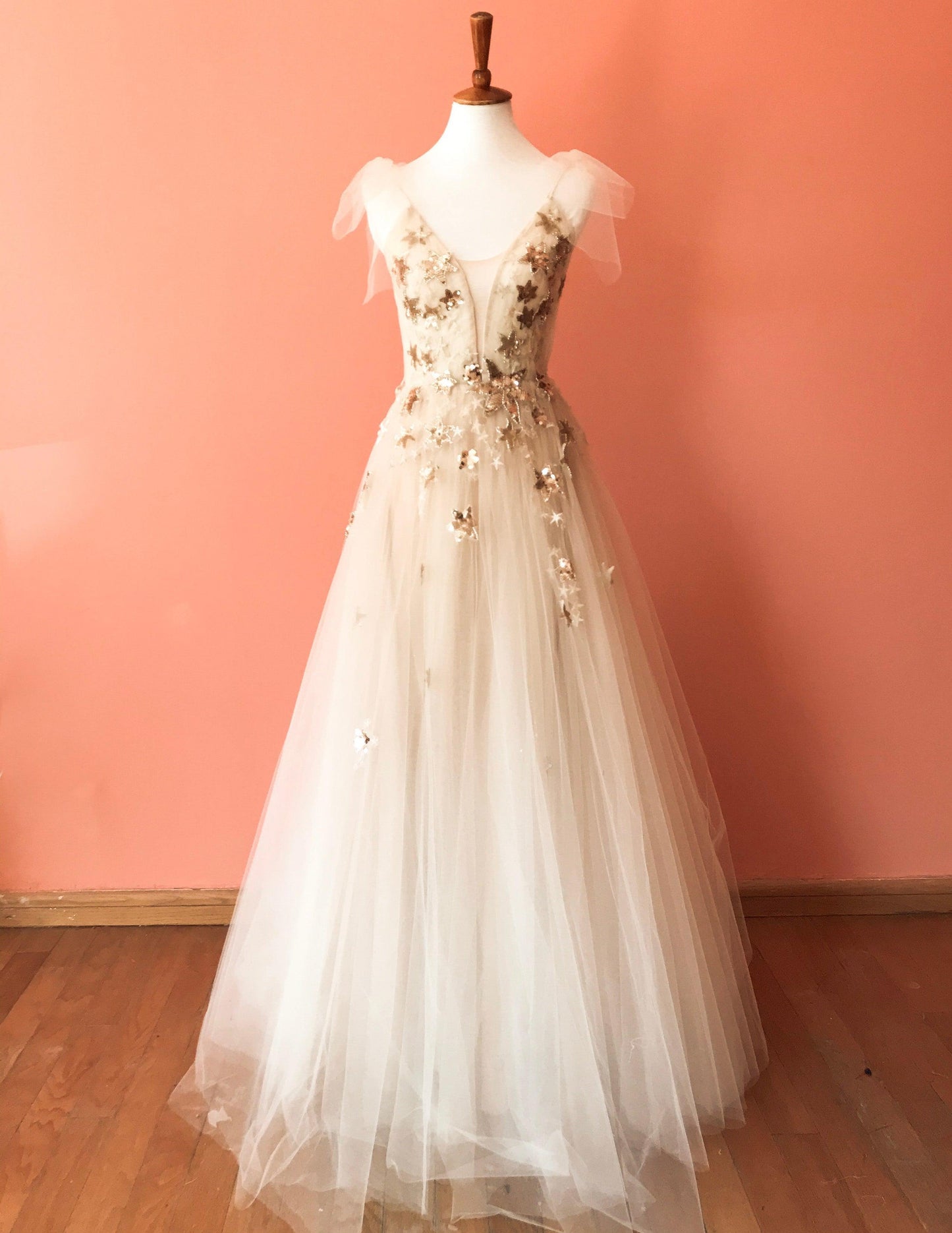 Vestido Mina novia - Georgina Chávez